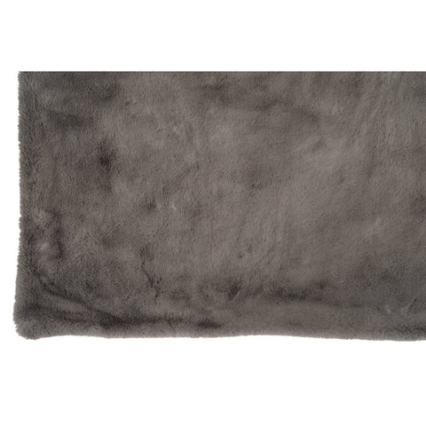 J-Line Plaid Cutie - Fleece Deken – Polyester – 180x130 cm – Taupe