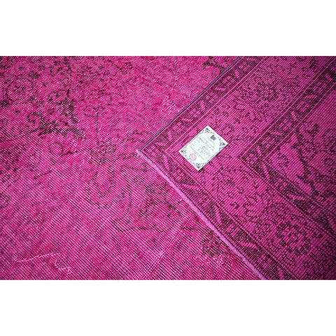 Roze vintage vloerkleed - 287x175 cm - HANDGEMAAKT