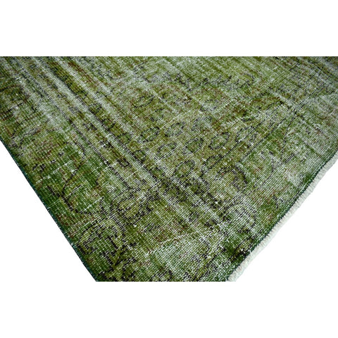 Groen vintage vloerkleed - 258x163 cm - HANDGEMAAKT