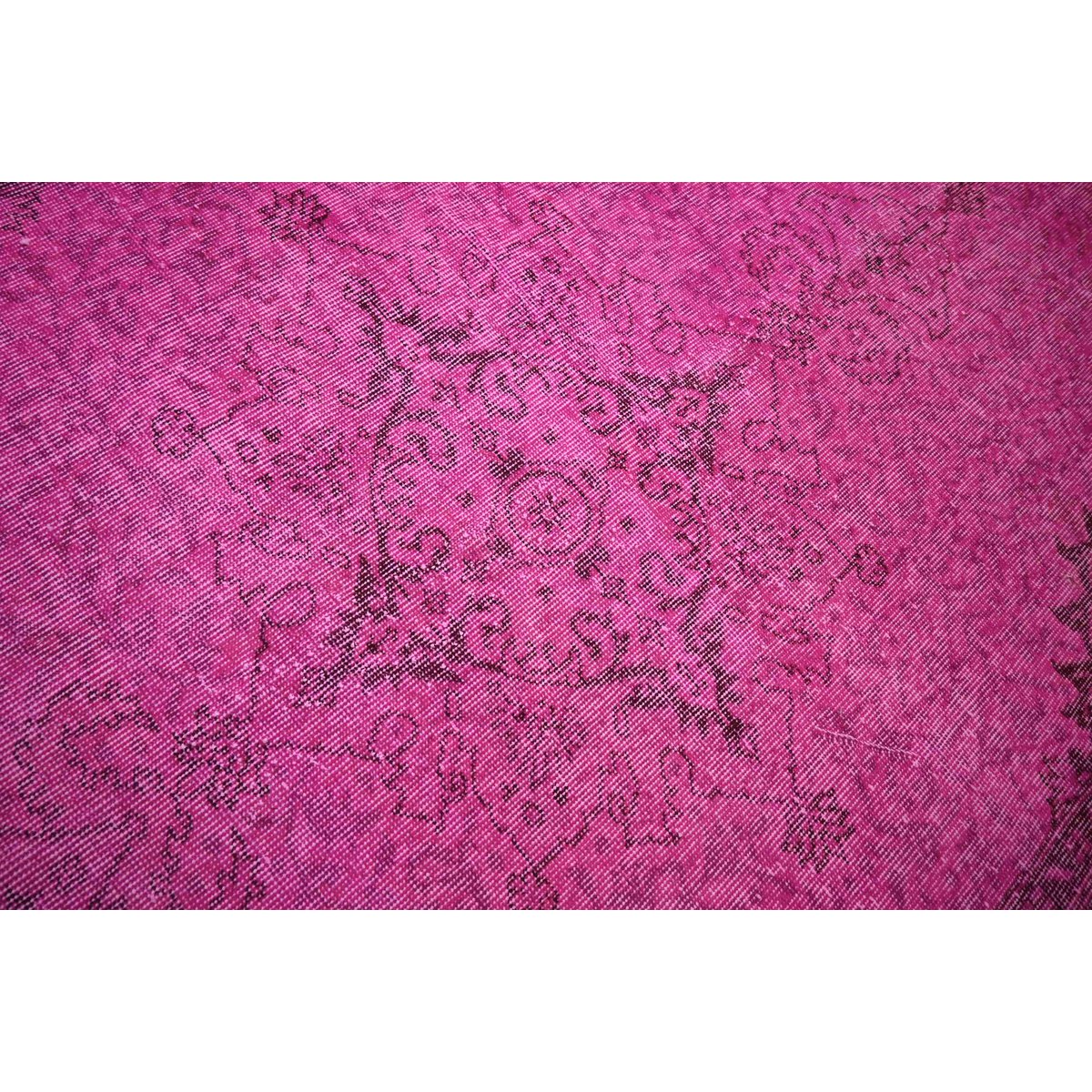 Roze vintage vloerkleed - 287x175 cm - HANDGEMAAKT