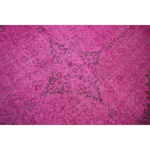 Roze vintage vloerkleed - 287x175 cm - HANDGEMAAKT