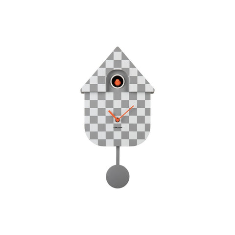 Wandklok Moderne Koekoek Checker