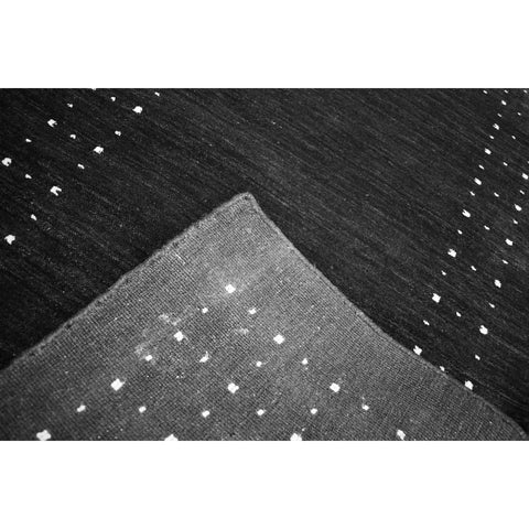 Zwart Gabbeh vloerkleed - 145x90 cm - HANDGEMAAKT - HANDGEMAAKT
