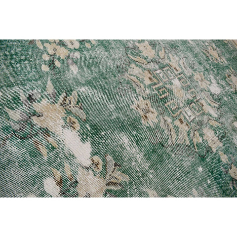 Groen vintage vloerkleed - 270x165 cm - HANDGEMAAKT