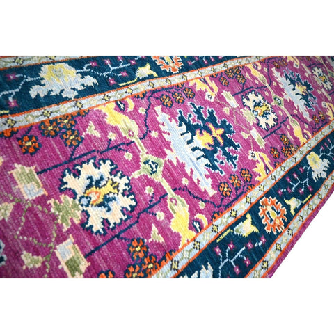 Kleurrijke Azeri loper - 285x80 cm - HANDGEMAAKT