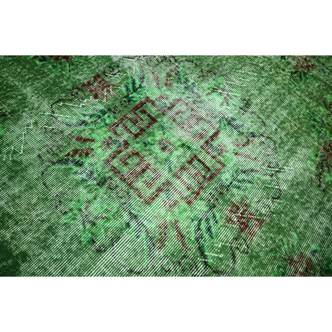 Groen vintage vloerkleed - 280x160 cm - HANDGEMAAKT