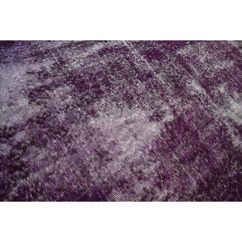 Paars vintage vloerkleed - 267x165 cm - HANDGEMAAKT