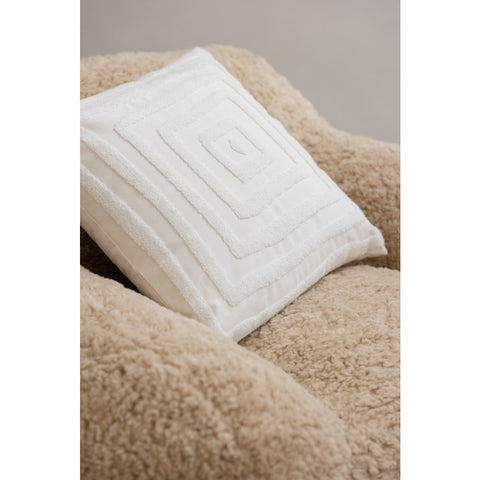 J-Line Bankschaap Polyester Creme Small