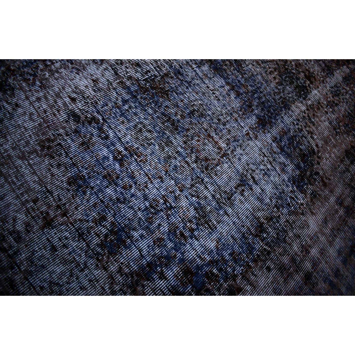 Blauw vintage vloerkleed - 270x157 cm - HANDGEMAAKT