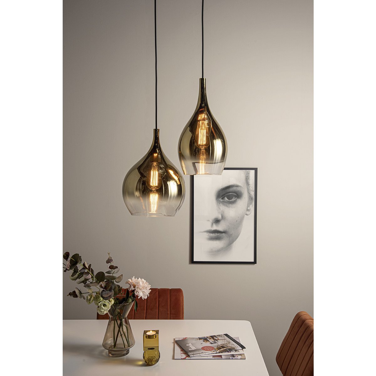 Hanglamp Drup Groot