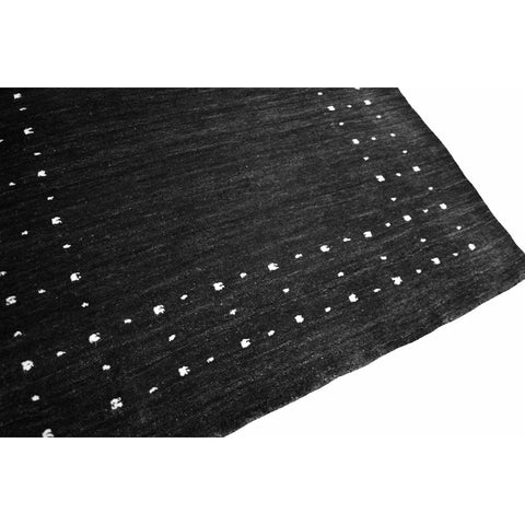 Zwart Gabbeh vloerkleed - 145x90 cm - HANDGEMAAKT - HANDGEMAAKT