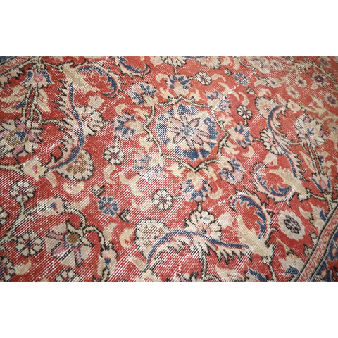 Vintage vloerkleed - 203x125 cm - HANDGEMAAKT