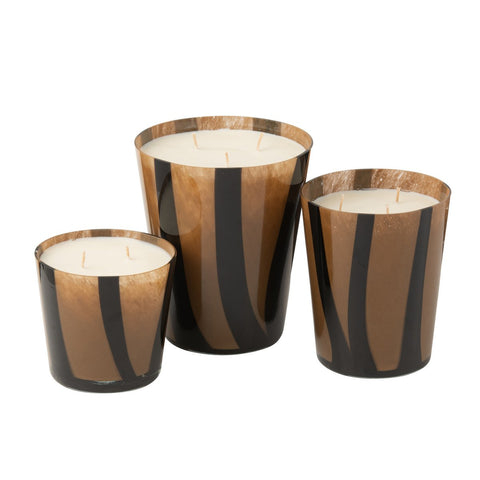 J-Line Geurkaars Noa Strepen Taupe Large-95U