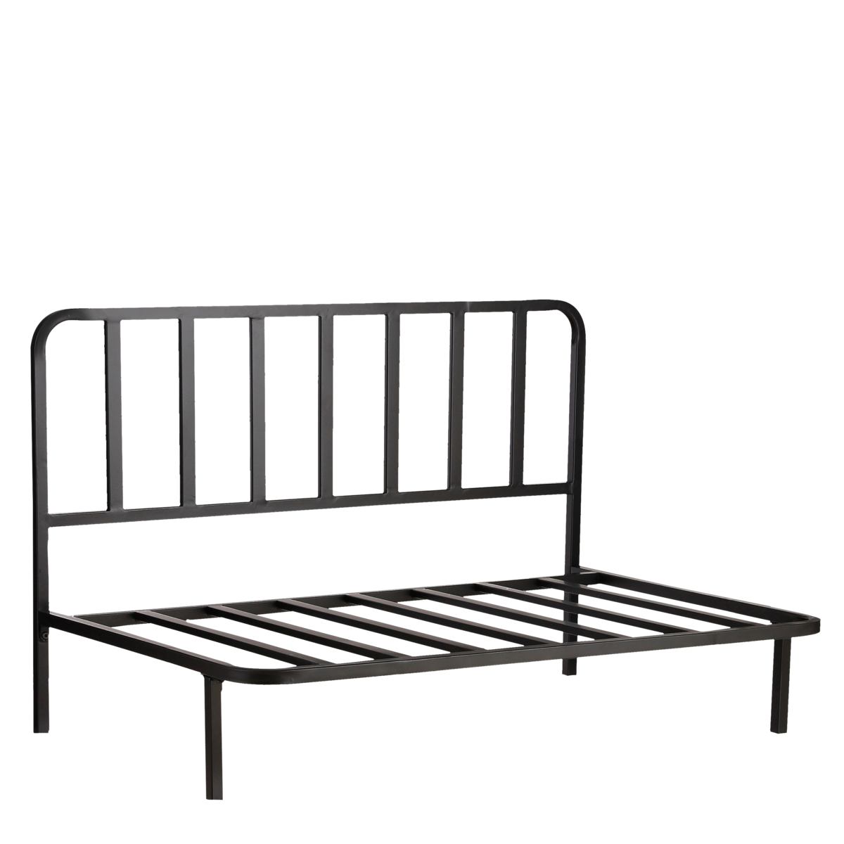 Celo Loungebank - L122 x B83 x H78 cm - Metaal - Zwart
