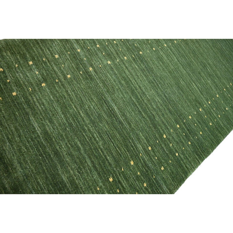 Groene Gabbeh loper - 286x84 cm - HANDGEMAAKT