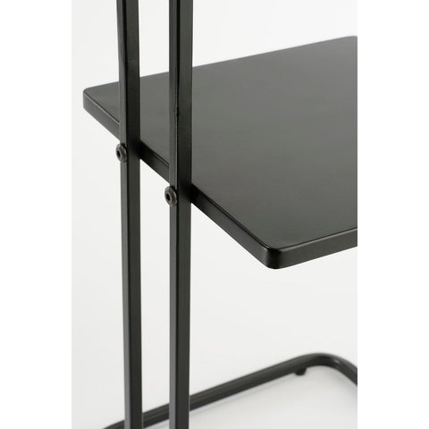 Cordoba Plantentafel - L25 x B25 x H68 cm - Metaal - Zwart