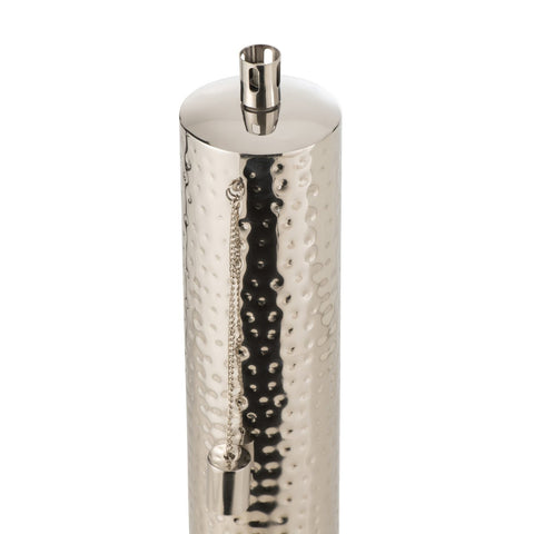 J-Line Fakkel Tiffany Stainless Steel Zilver Large