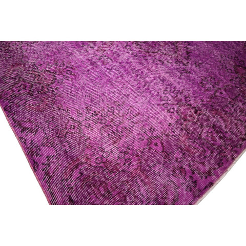 Paars vintage vloerkleed - 290x166 cm - HANDGEMAAKT