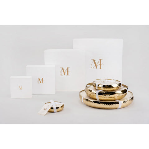 J-Line geurkaars Livia - metaal - goud - L - 44U