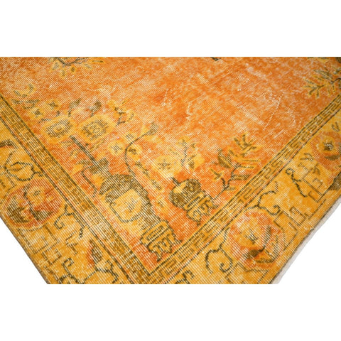 Oranje vintage vloerkleed - 274x162 cm - HANDGEMAAKT
