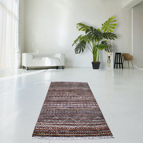 Modern vloerkleed - 153x93 cm - HANDGEMAAKT