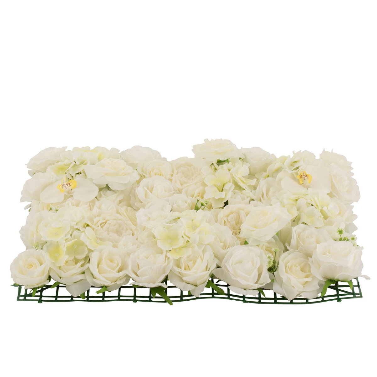 J-Line Paneel Bloemen Mix Plastiek Wit