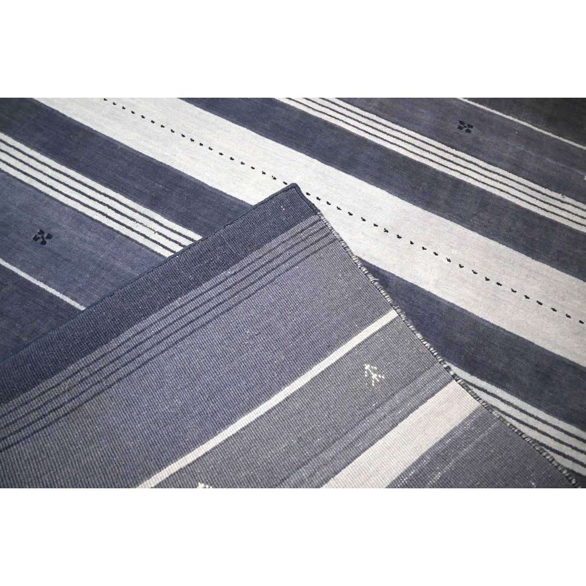 Grijs Gabbeh vloerkleed - 208x140 cm - HANDMADE