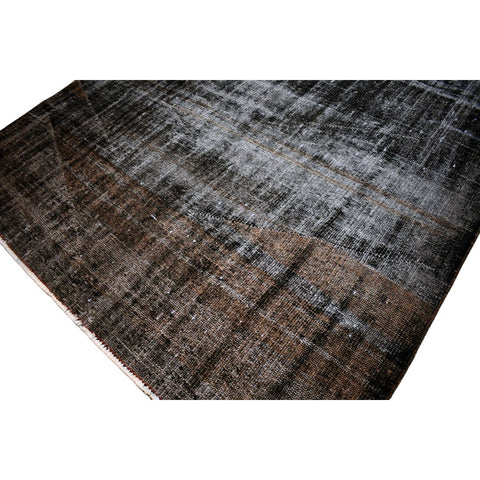 Zwart vintage vloerkleed - 262x156 cm - HANDGEMAAKT - HANDGEMAAKT