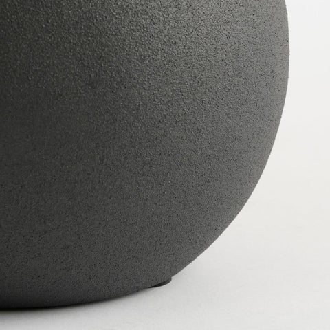 Vario Vaas - L22 x B15 x H26 cm - Metaal - Zwart