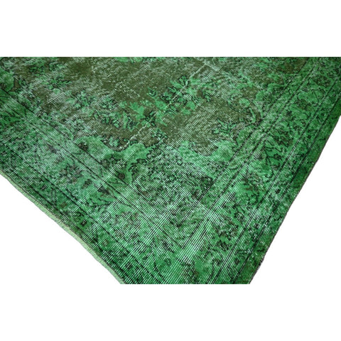 Groen vintage vloerkleed - 270x180 cm - HANDGEMAAKT