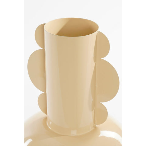 Boyd Vaas - H36 x Ø25 cm - Metaal - Beige