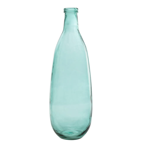 J-Line vaas Lissabon - glas - aqua - large