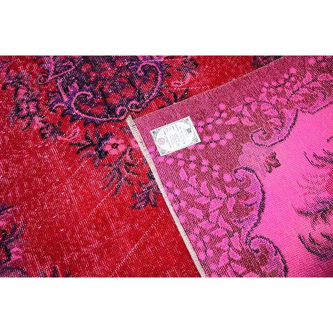 Roze vintage vloerkleed - 293x175 cm - HANDGEMAAKT Copy