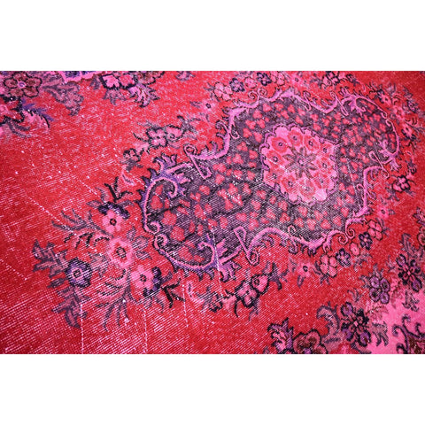 Roze vintage vloerkleed - 293x175 cm - HANDGEMAAKT Copy
