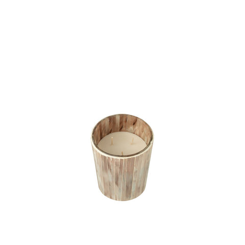 J-Line geurkaars Noa Tender Rose - roze - small - 55U