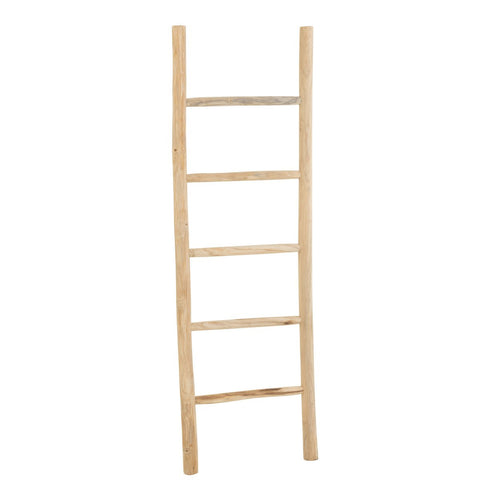 J-Line ladder Teak - hout - naturel