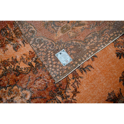 Vintage vloerkleed oranje - 274x167 cm - HANDGEMAAKT