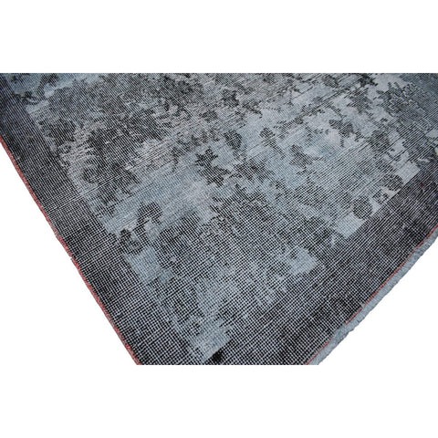 Grijs vintage vloerkleed - 202x102 cm - HANDGEMAAKT