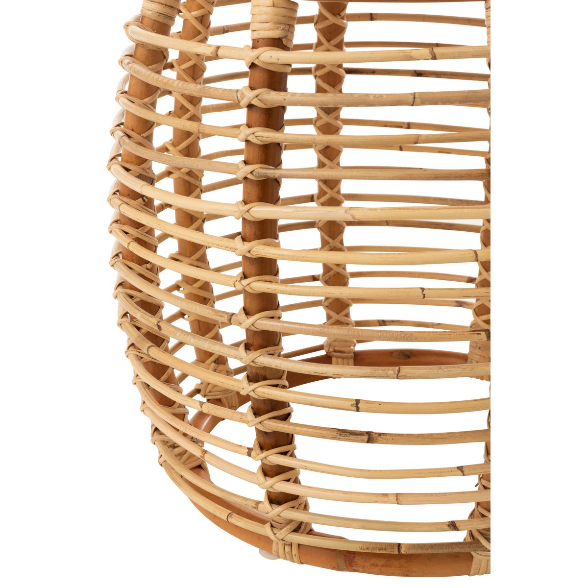 J-Line bijzettafel Ana - rotan - naturel