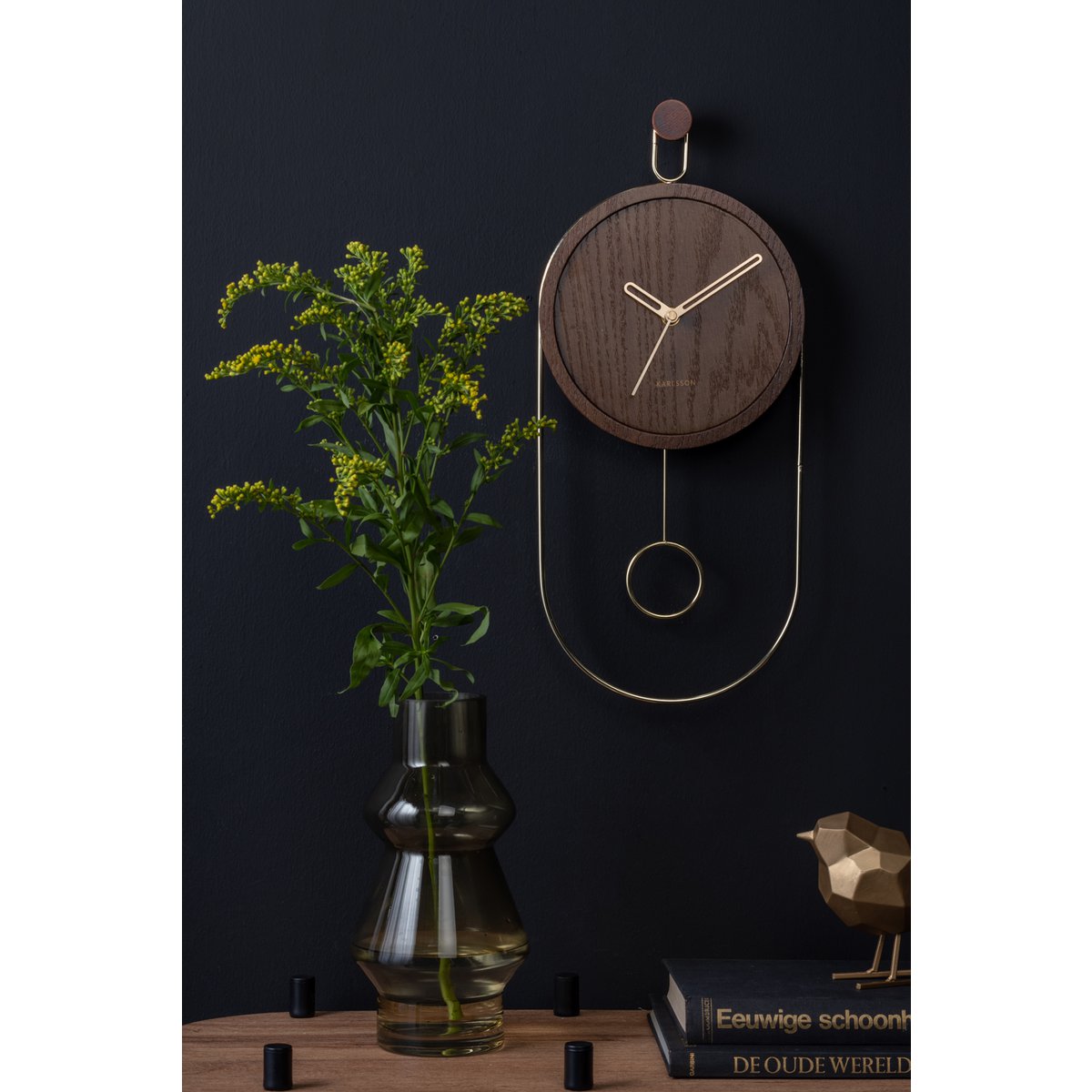 Wandklok Swing slinger