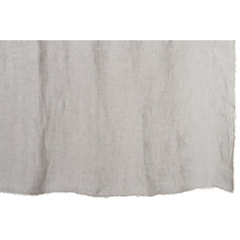 J-Line Plaid - polyester - lichtgrijs - 150 x 0.50 cm