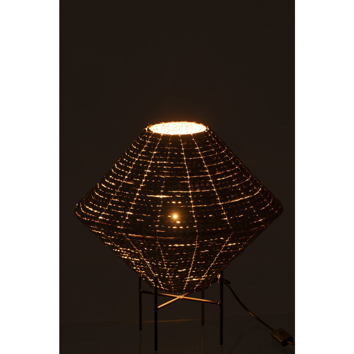 J-line hanglamp Ufo - zeegras - naturel - large