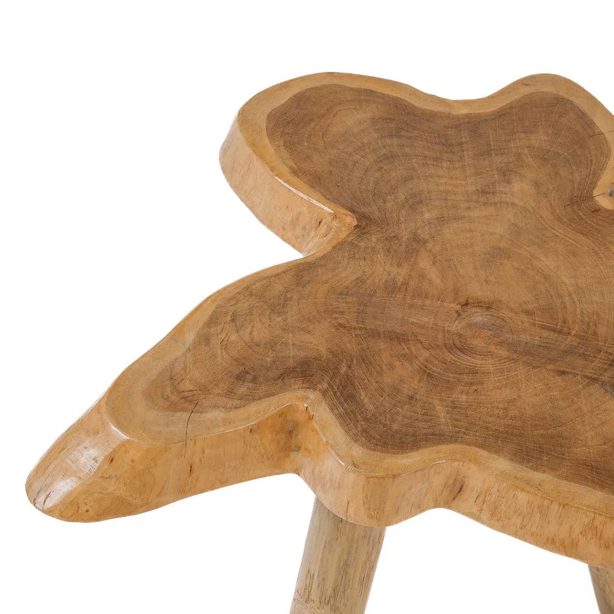 De organische bijzettafel - naturel