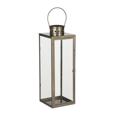Arzilla Lantaarn - L15 x B15 x H45 cm - Goud