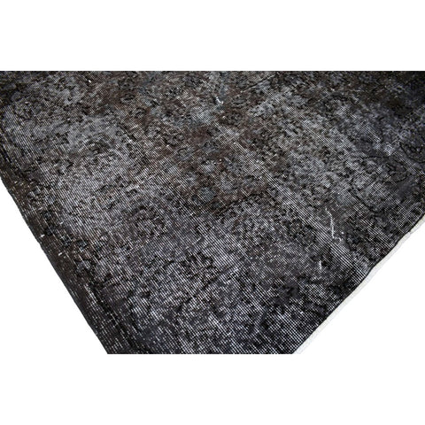 Zwart vintage vloerkleed - 260x162 cm - HANDGEMAAKT - HANDGEMAAKT
