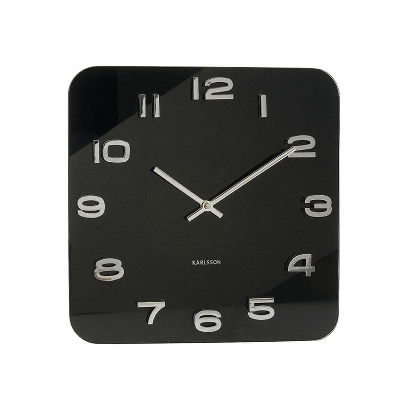 Wandklok Vintage Vierkant