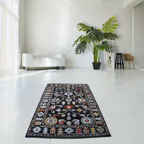 Azeri vloerkleed - 180x127 cm - HANDGEMAAKT