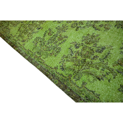Groen vintage vloerkleed - 298x190 cm - HANDGEMAAKT