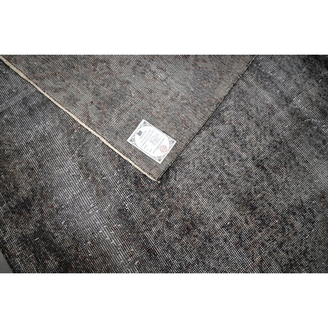 Grijs vintage vloerkleed - 204x112 cm - HANDGEMAAKT