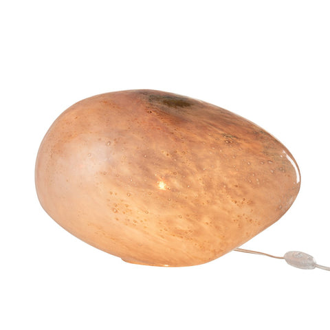 J-Line lamp Dany Ovaal - glas - rose